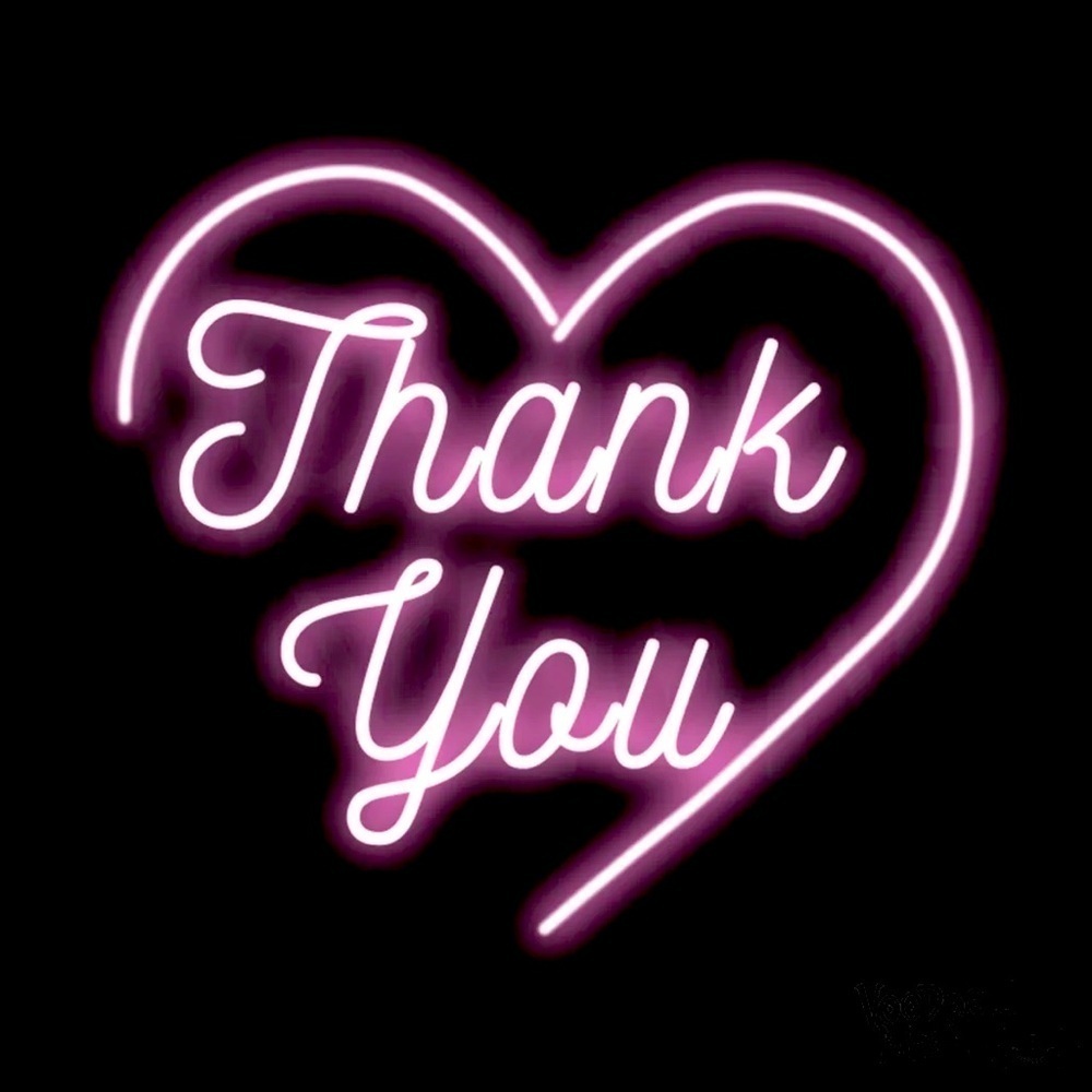 Thank you quick list